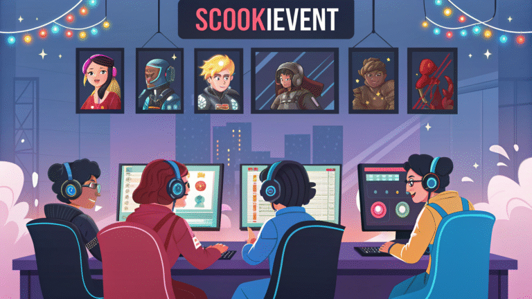 Online Gaming Event Scookievent